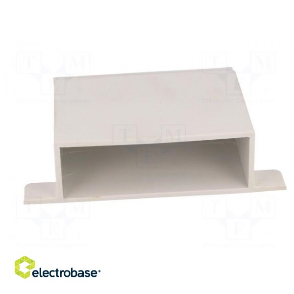 Enclosure: specialist | A: 70mm | B: 50mm | C: 25mm | ABS | grey | (a): 95mm image 3