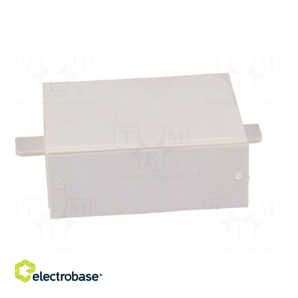 Enclosure: specialist | A: 70mm | B: 50mm | C: 25mm | ABS | grey | (a): 95mm image 7