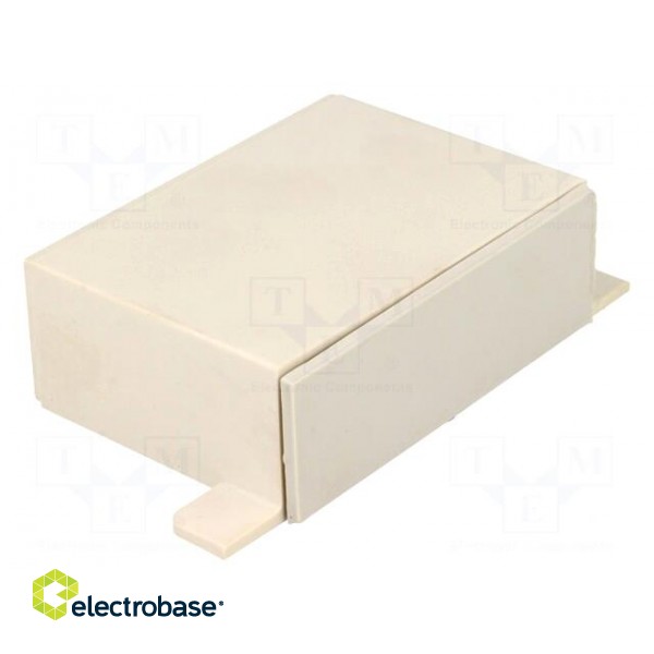Enclosure: specialist | A: 70mm | B: 50mm | C: 25mm | ABS | grey | (a): 95mm image 1