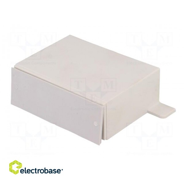 Enclosure: specialist | A: 70mm | B: 50mm | C: 25mm | ABS | grey | (a): 95mm image 8