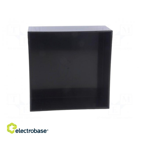 Enclosure: designed for potting | X: 100mm | Y: 100mm | Z: 40mm | ABS фото 3