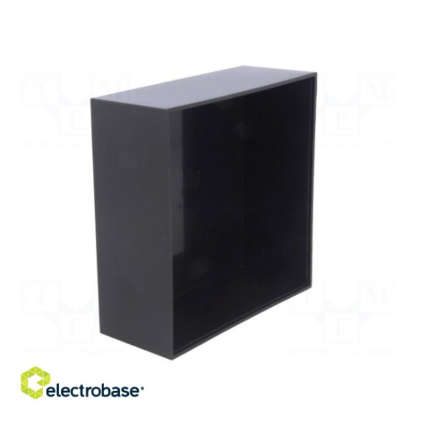 Enclosure: designed for potting | X: 100mm | Y: 100mm | Z: 40mm | ABS фото 2