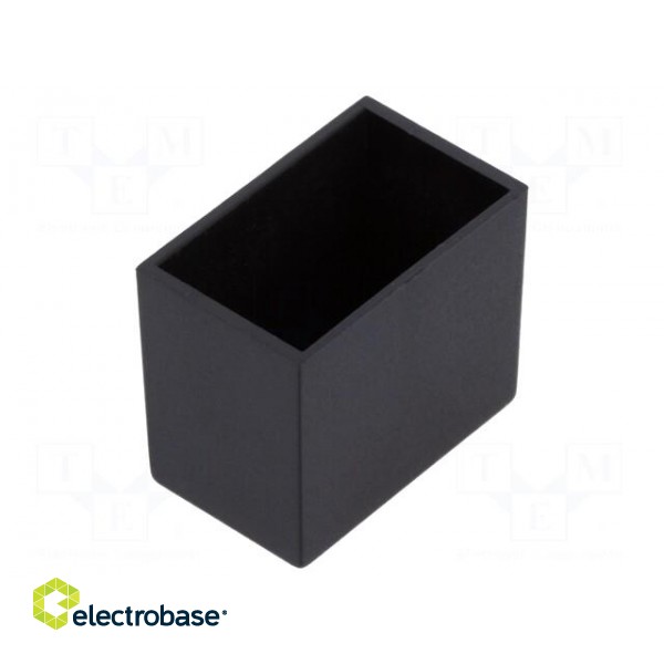 Enclosure: designed for potting | X: 13mm | Y: 21mm | Z: 17.5mm | ABS фото 1
