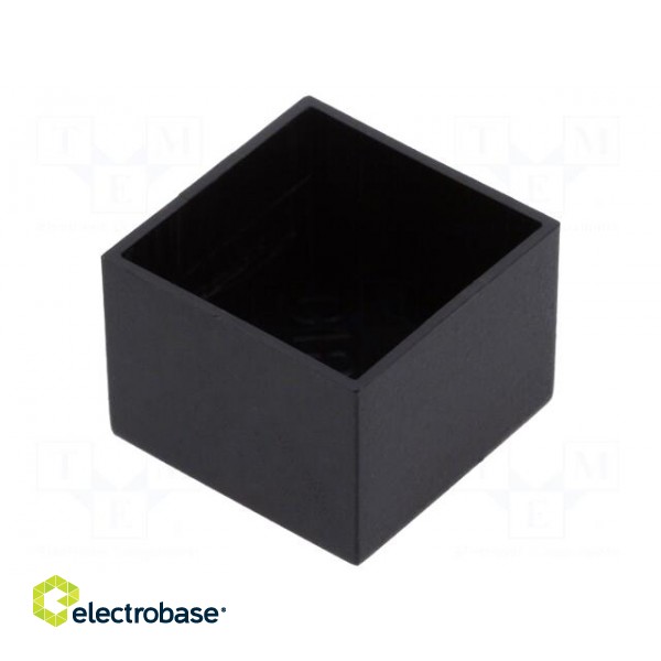 Enclosure: designed for potting | X: 18.4mm | Y: 18.4mm | Z: 13.5mm image 1
