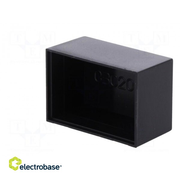 Enclosure: designed for potting | X: 20mm | Y: 30mm | Z: 15mm | ABS фото 4
