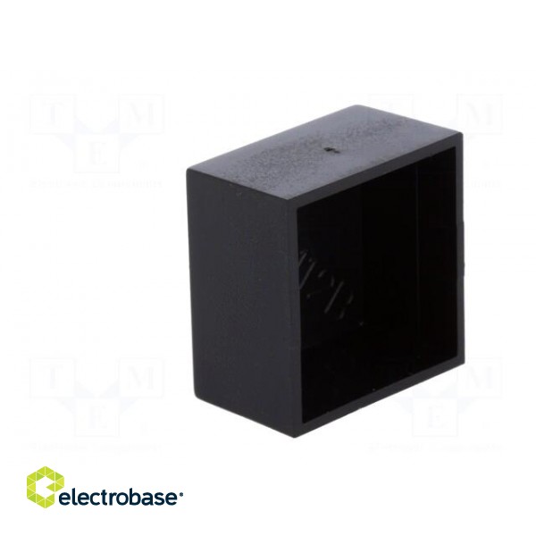 Enclosure: designed for potting | X: 21mm | Y: 21mm | Z: 12mm | ABS фото 2