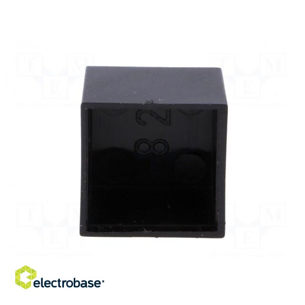 Enclosure: designed for potting | X: 22mm | Y: 22mm | Z: 16.5mm | ABS фото 3