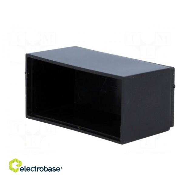 Enclosure: designed for potting | X: 22mm | Y: 46mm | Z: 22.5mm | ABS фото 2