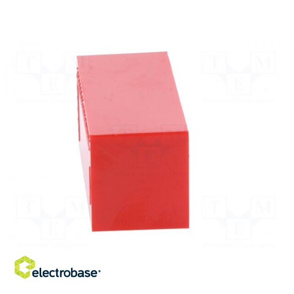 Enclosure: designed for potting | X: 22mm | Y: 52mm | Z: 21mm | red фото 9