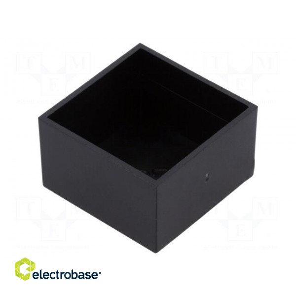 Enclosure: designed for potting | X: 25mm | Y: 25mm | Z: 15mm | ABS фото 1