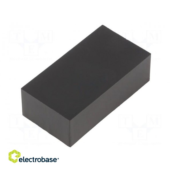 Enclosure: designed for potting | X: 29mm | Y: 54mm | Z: 17mm | black image 1