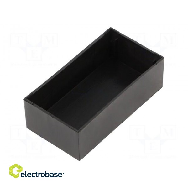 Enclosure: designed for potting | X: 29mm | Y: 54mm | Z: 17mm | black image 2