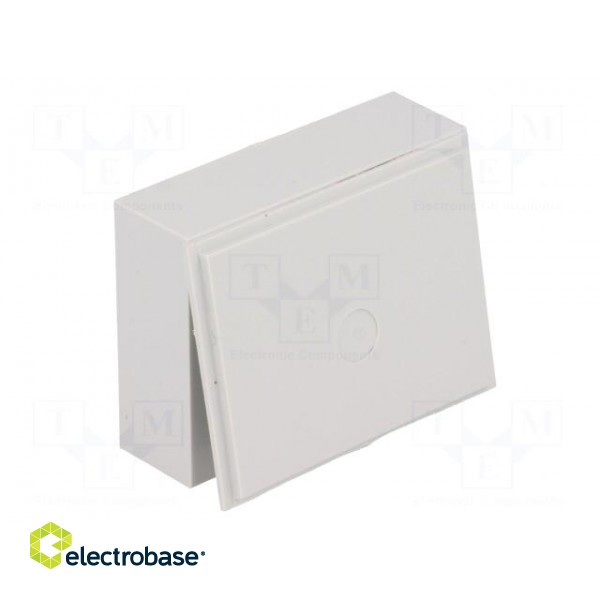 Enclosure: designed for potting | X: 31mm | Y: 41mm | Z: 13mm | ABS | grey image 6