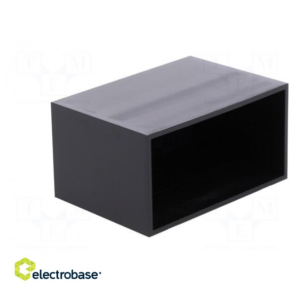 Enclosure: designed for potting | X: 35.5mm | Y: 67mm | Z: 46mm | ABS фото 2