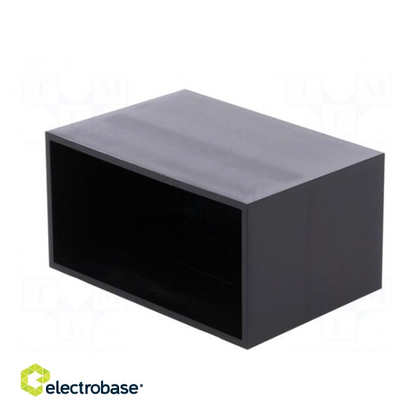 Enclosure: designed for potting | X: 35.5mm | Y: 67mm | Z: 46mm | ABS фото 4
