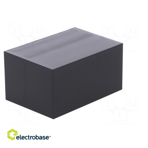 Enclosure: designed for potting | X: 35.5mm | Y: 67mm | Z: 46mm | ABS фото 6