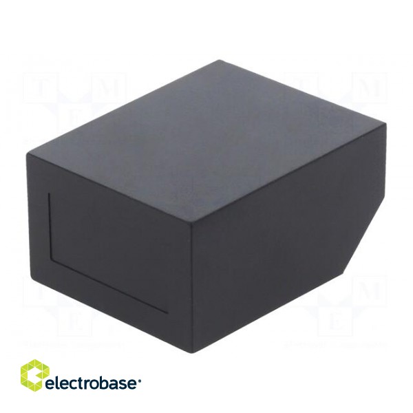 Enclosure: designed for potting | X: 39mm | Y: 50mm | Z: 25mm | ABS image 1