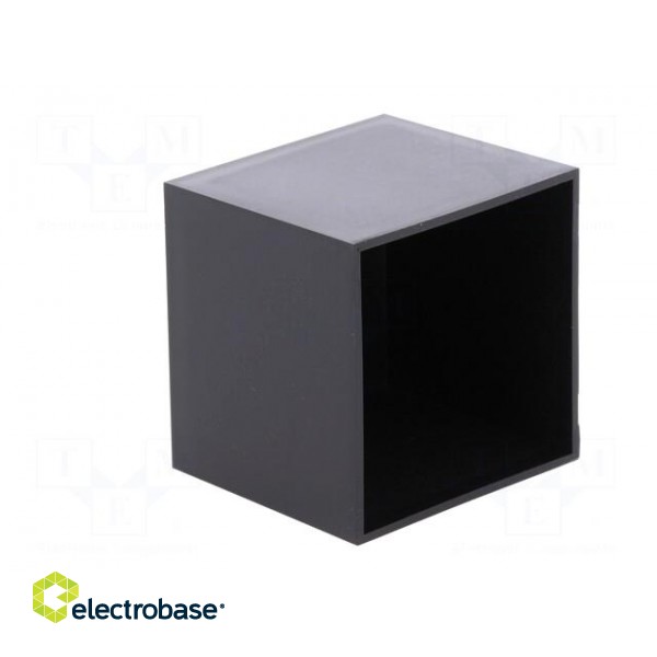 Enclosure: designed for potting | X: 46mm | Y: 46mm | Z: 40.5mm | ABS фото 2