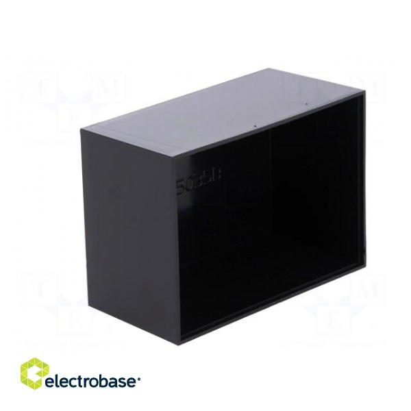Enclosure: designed for potting | X: 50.5mm | Y: 70.5mm | Z: 35mm | ABS фото 2