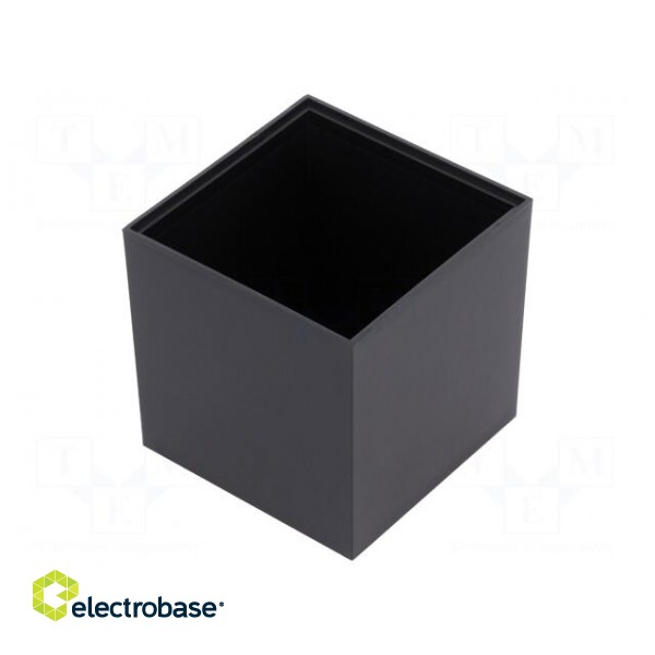 Enclosure: designed for potting | X: 50mm | Y: 50mm | Z: 50mm | ABS image 1