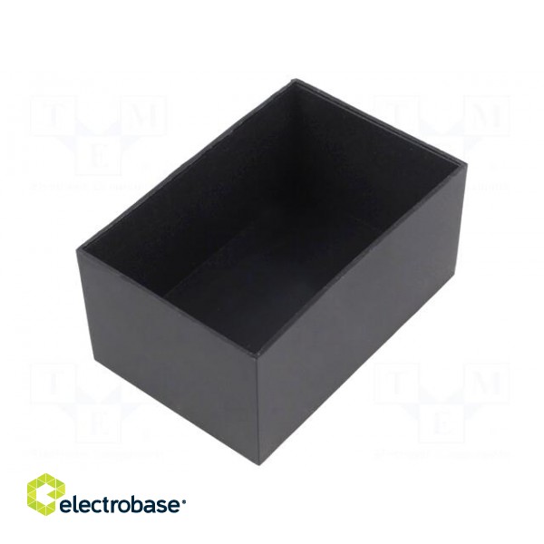 Enclosure: designed for potting | X: 50mm | Y: 75mm | Z: 35mm | ABS фото 1