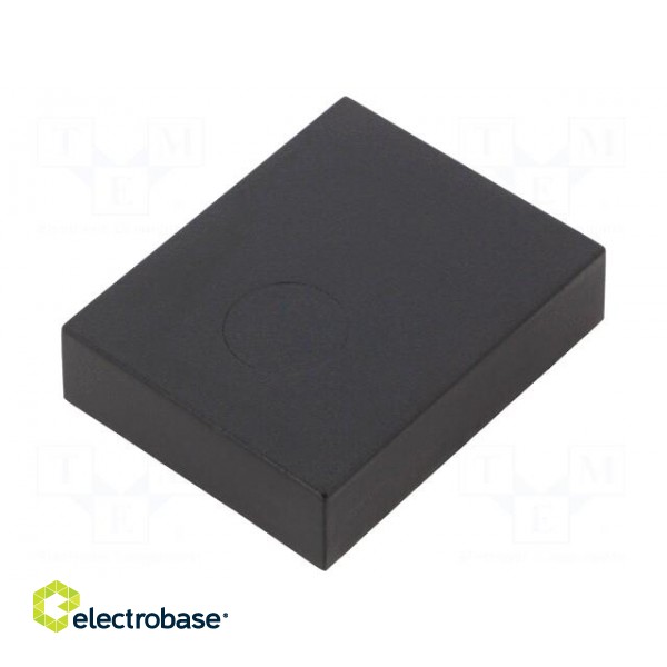 Enclosure: designed for potting | X: 54mm | Y: 68mm | Z: 16.5mm | ABS фото 2