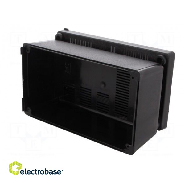 Enclosure: for power supplies | vented | X: 100mm | Y: 180mm | Z: 73mm paveikslėlis 5