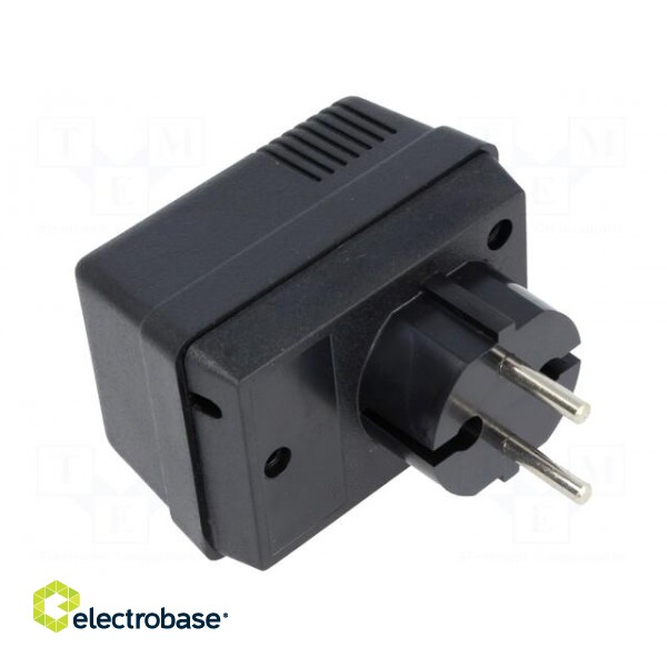 Enclosure: for power supplies | vented | X: 50mm | Y: 70mm | Z: 47mm | ABS фото 1