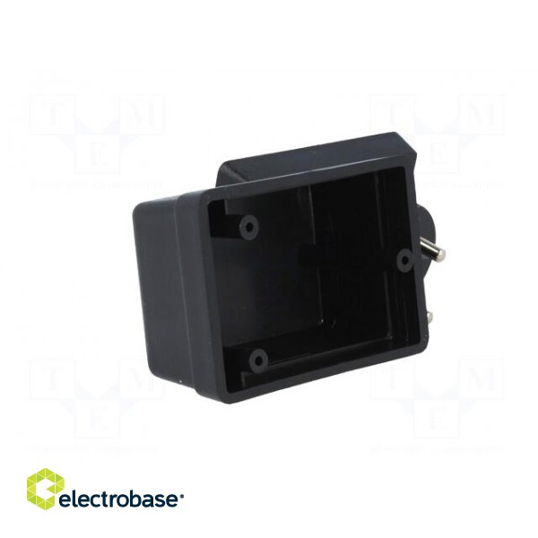 Enclosure: for power supplies | vented | X: 50mm | Y: 70mm | Z: 47mm | ABS paveikslėlis 6