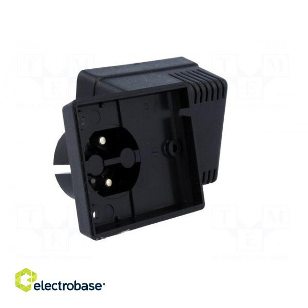 Enclosure: for power supplies | vented | X: 62mm | Y: 73mm | Z: 48mm | ABS image 4