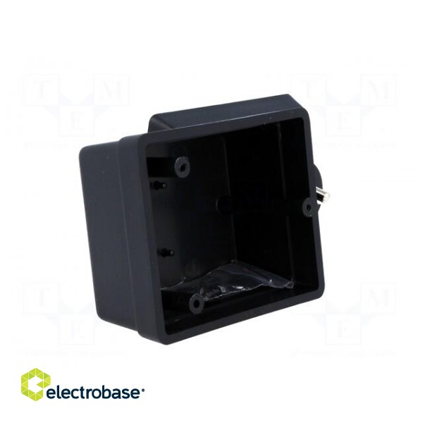 Enclosure: for power supplies | vented | X: 62mm | Y: 73mm | Z: 48mm | ABS фото 8