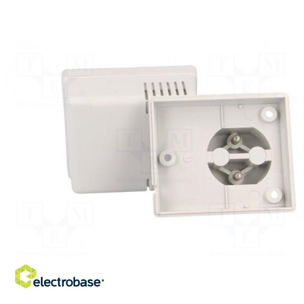 Enclosure: for power supplies | vented | X: 63mm | Y: 73mm | Z: 46mm | ABS image 7