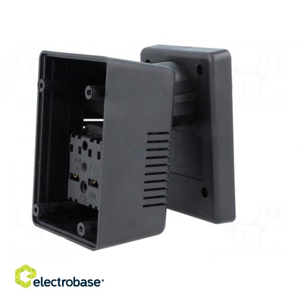 Enclosure: for power supplies | vented | X: 65.5mm | Y: 92mm | Z: 57mm image 4