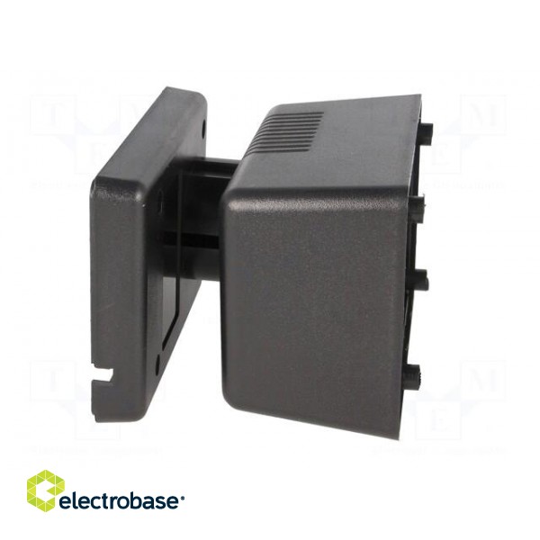 Enclosure: for power supplies | vented | X: 65.5mm | Y: 92mm | Z: 57mm image 9