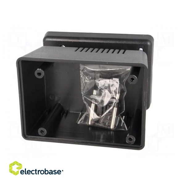 Enclosure: for power supplies | vented | X: 65.5mm | Y: 92mm | Z: 57mm image 3