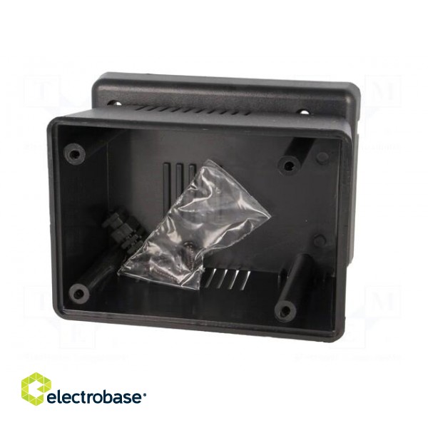 Enclosure: for power supplies | vented | X: 65.5mm | Y: 92mm | Z: 57mm фото 3