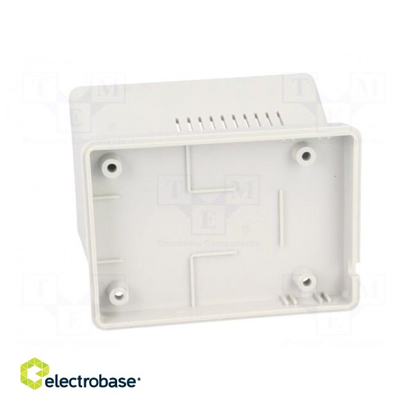 Enclosure: for power supplies | vented | X: 65mm | Y: 92mm | Z: 57mm | ABS paveikslėlis 7