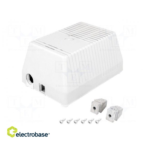 Enclosure: for power supplies | vented | X: 95mm | Y: 137mm | Z: 69mm image 1