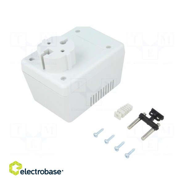 Enclosure: for power supplies | with earthing | X: 65mm | Y: 90mm image 1