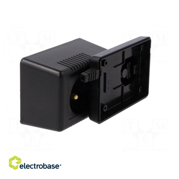 Enclosure: for power supplies | with earthing | X: 65mm | Y: 90mm image 8