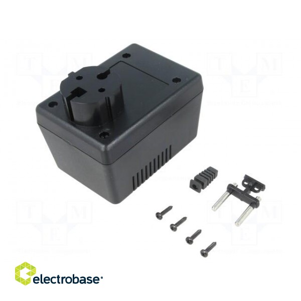 Enclosure: for power supplies | with earthing | X: 65mm | Y: 90mm фото 1