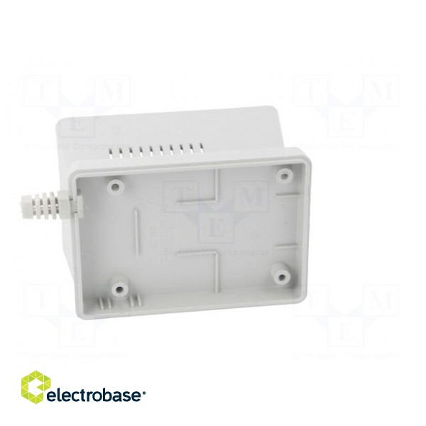 Enclosure: for power supplies | with earthing | X: 65mm | Y: 90mm фото 7
