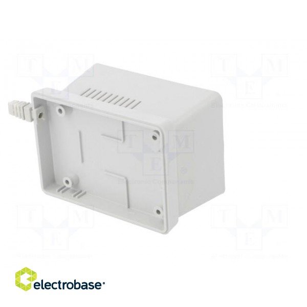 Enclosure: for power supplies | with earthing | X: 65mm | Y: 90mm paveikslėlis 8