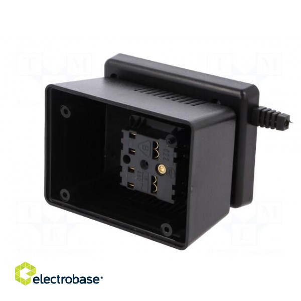 Enclosure: for power supplies | with earthing | X: 65mm | Y: 90mm paveikslėlis 5