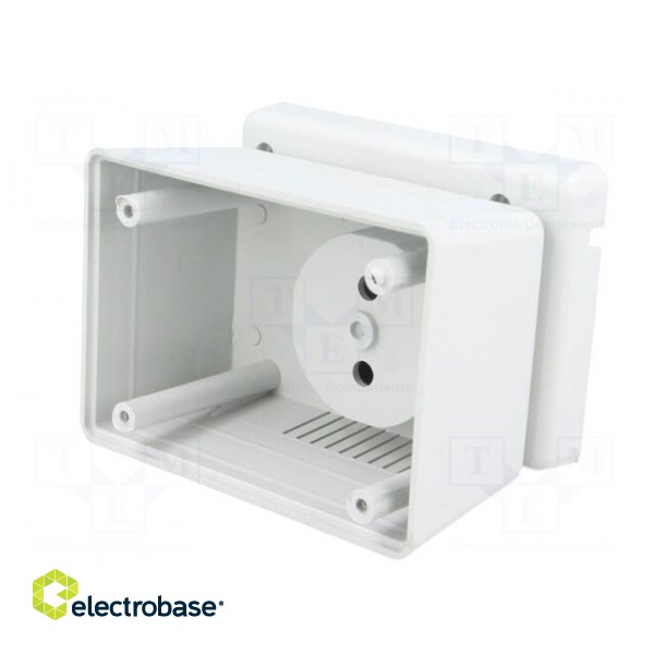 Enclosure: for power supplies | without earthing | X: 65mm | Y: 90mm фото 5