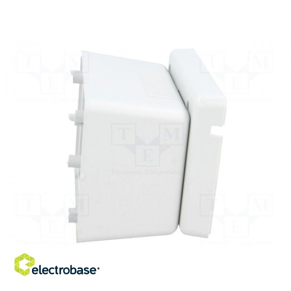 Enclosure: for power supplies | without earthing | X: 65mm | Y: 90mm фото 6