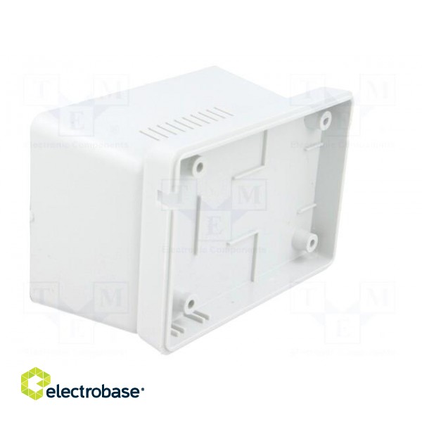 Enclosure: for power supplies | without earthing | X: 65mm | Y: 90mm paveikslėlis 7
