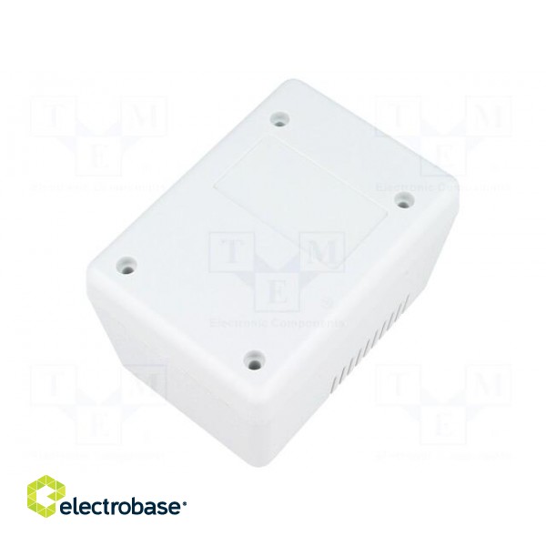 Enclosure: for power supplies | without earthing | X: 65mm | Y: 90mm paveikslėlis 2