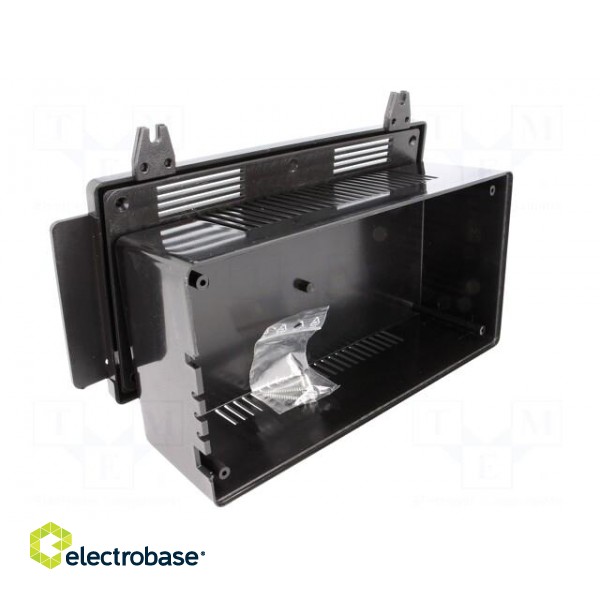 Enclosure: for power supplies | X: 112mm | Y: 222mm | Z: 72mm | ABS image 2