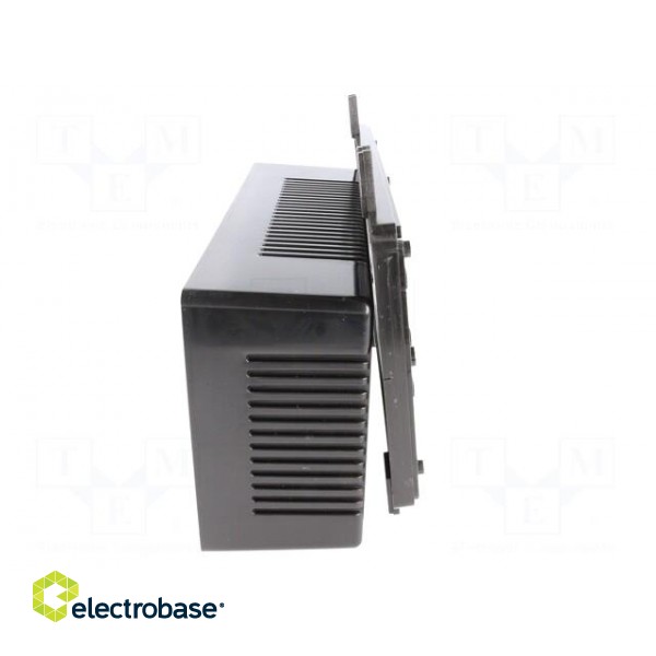 Enclosure: for power supplies | X: 112mm | Y: 222mm | Z: 72mm | ABS paveikslėlis 5